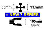 9990 Series Universal Joints and Matching Quick Release Yokes Suit popular Driveshafts.