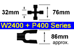 9990 Series Universal Joints and Matching Quick Release Yokes Suit popular Driveshafts.